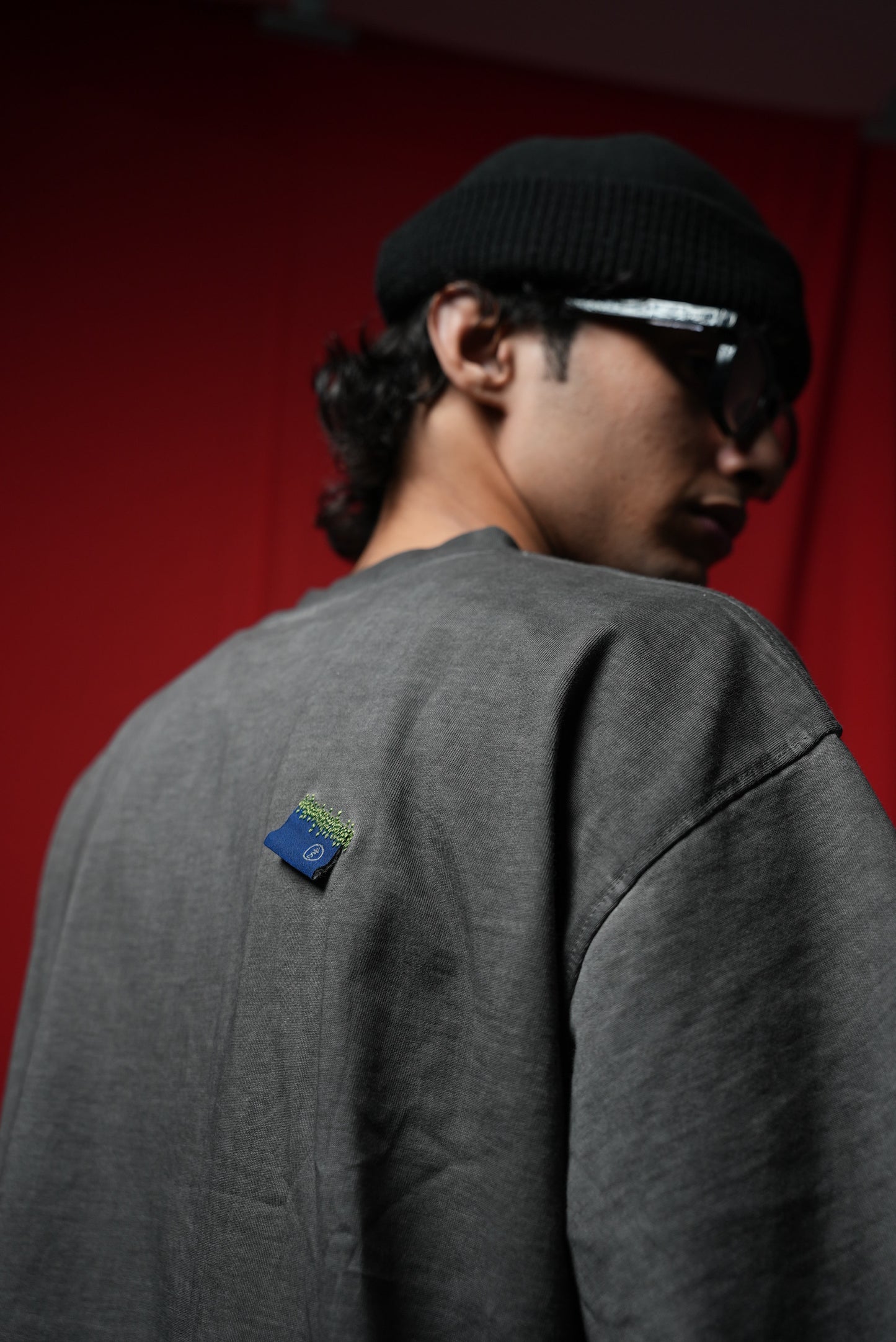 SECTION .80 LABEL EMBROIDERED TSHIRT