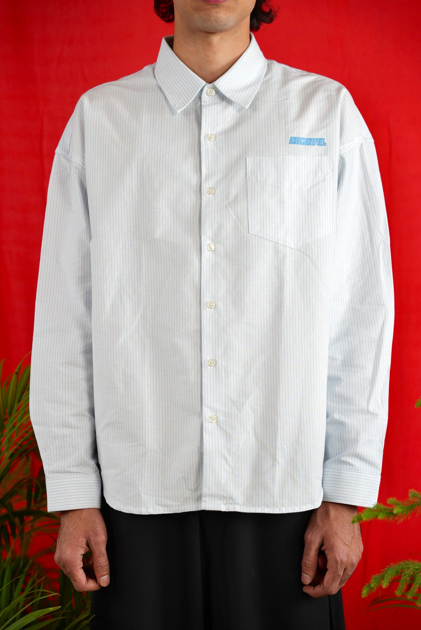 OVERSIZED CLASSIC STRIPED SHIRT