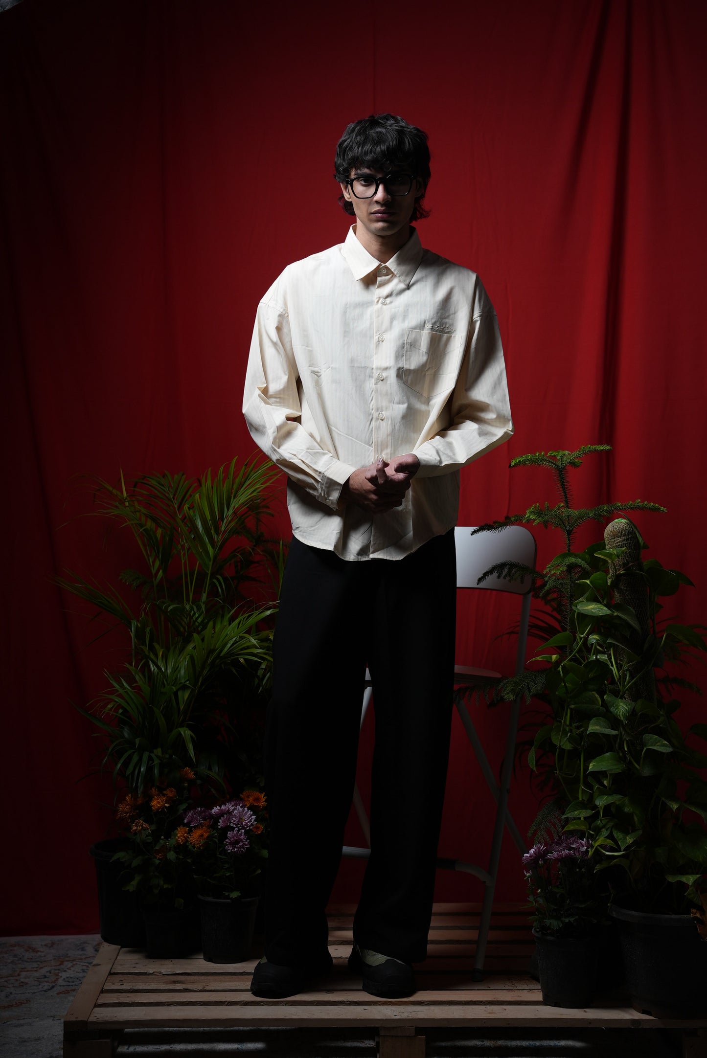 CLASSIC GIZA COTTON OVERSIZED SHIRT