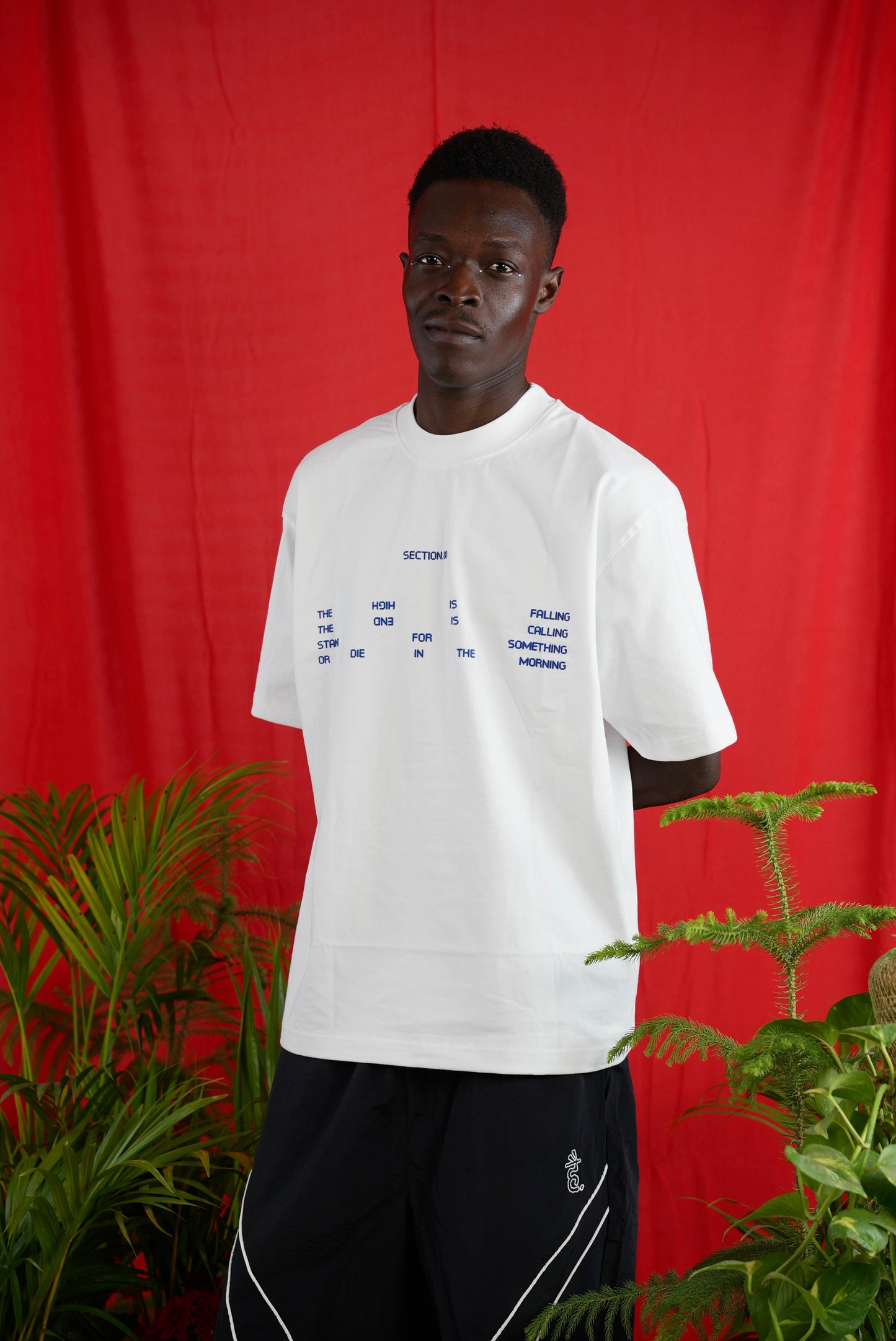 SECTION .80 EMBROIDERED TSHIRT