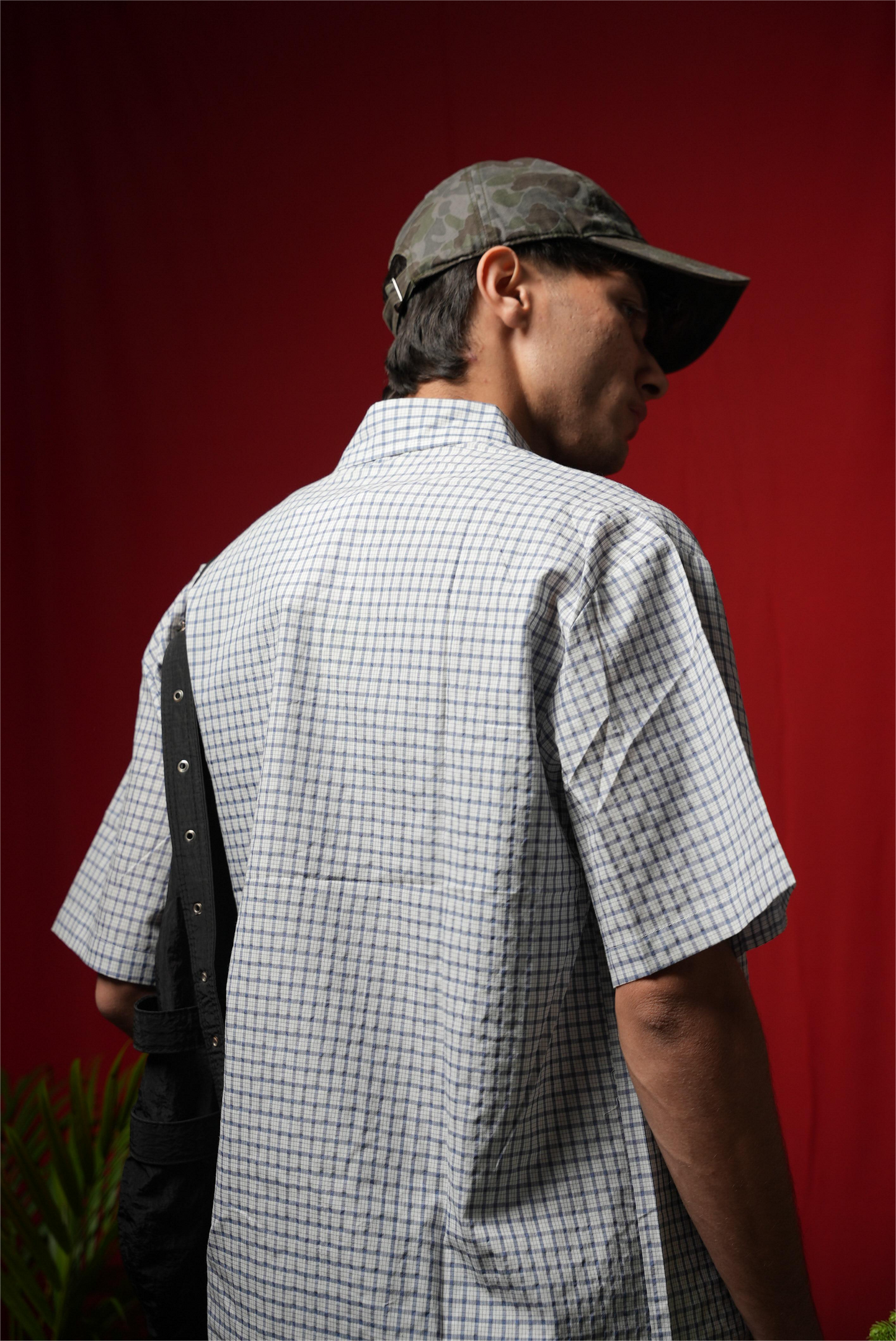 THE DISTORTED PRINTED SHIRT