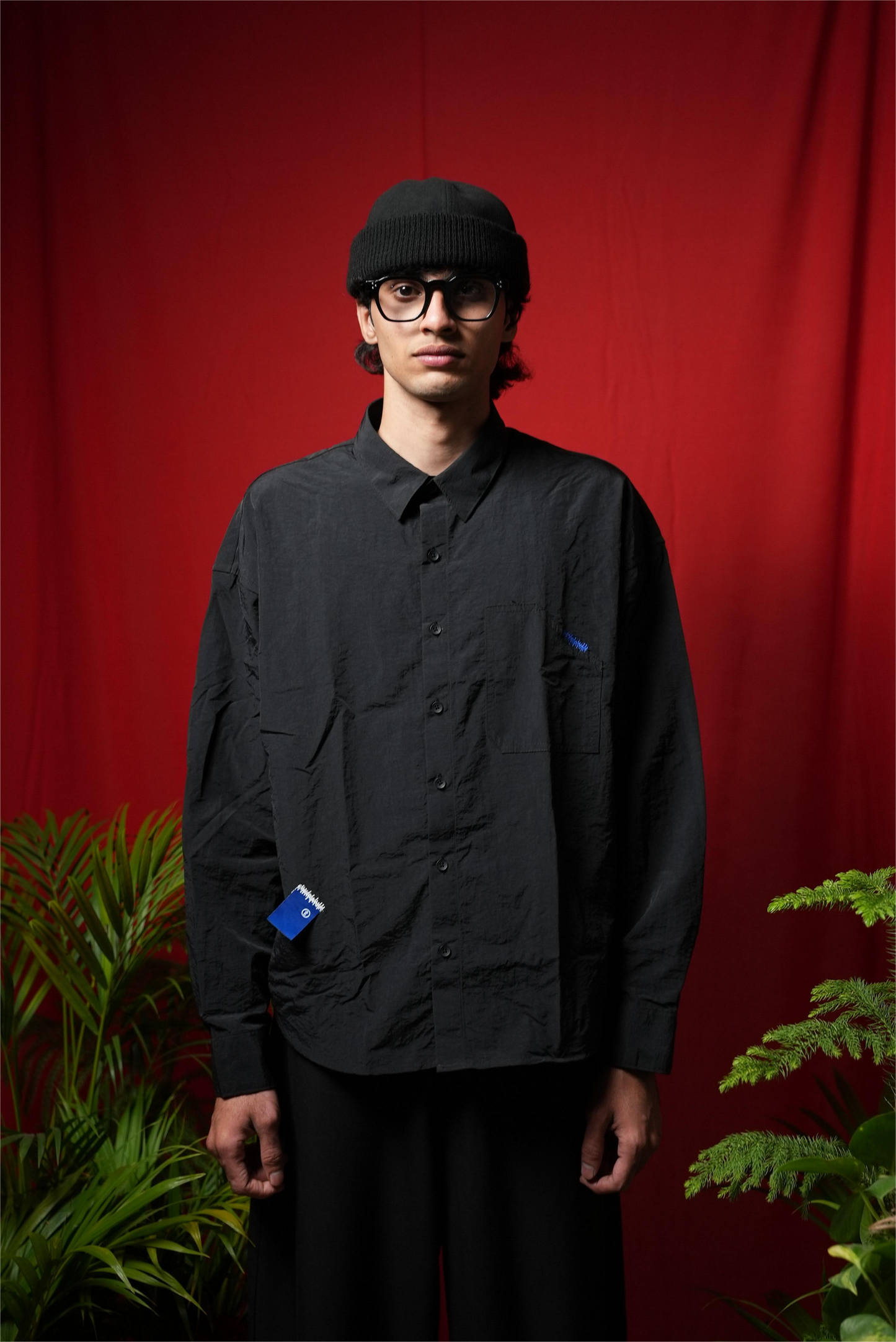 LABEL EMBROIDERED SHIRT