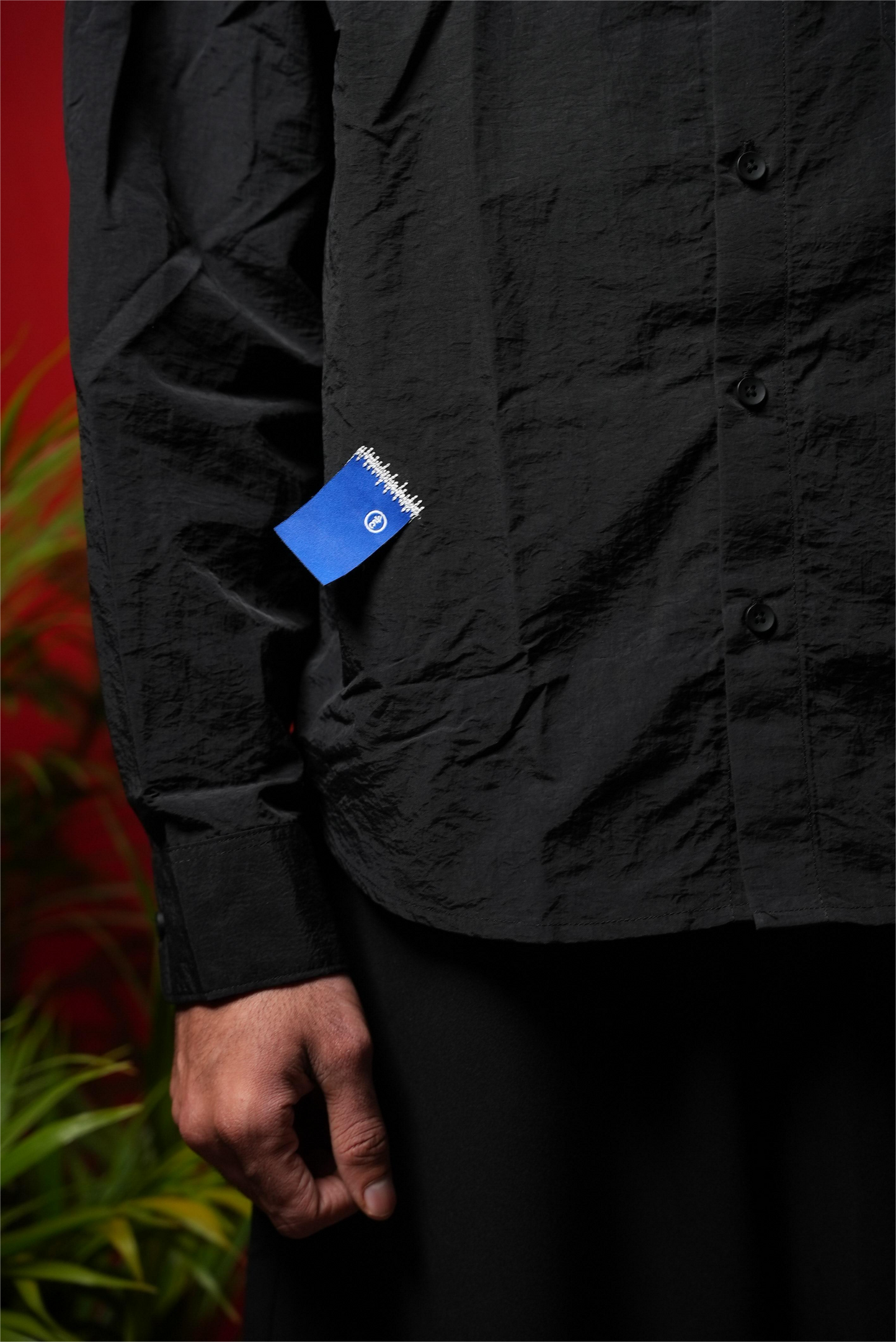 LABEL EMBROIDERED SHIRT