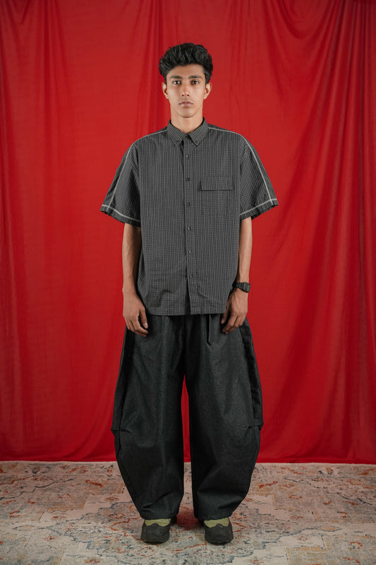Outer Stitch Halfsleeve Shirt