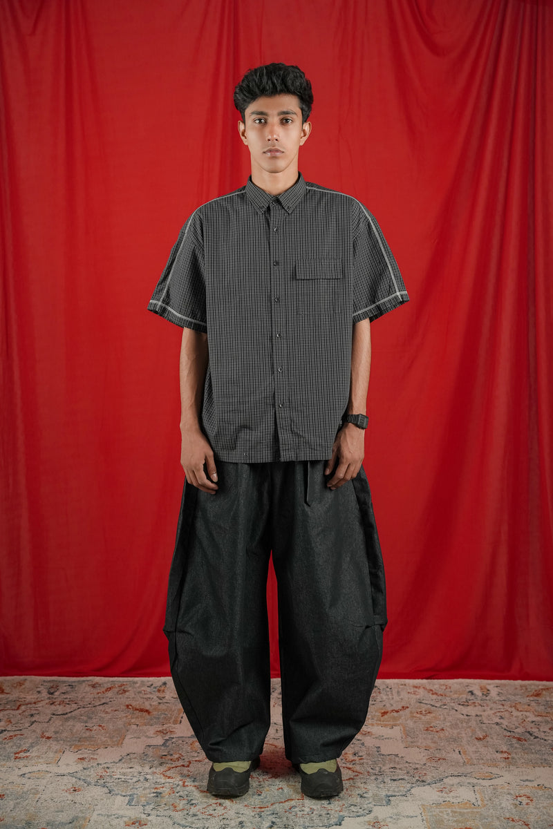 Outer Stitch Halfsleeve Shirt