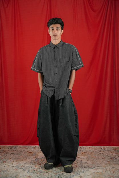 Outer Stitch Halfsleeve Shirt