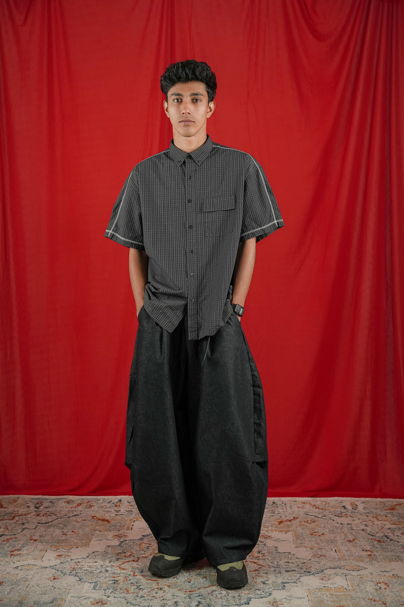 Outer Stitch Halfsleeve Shirt