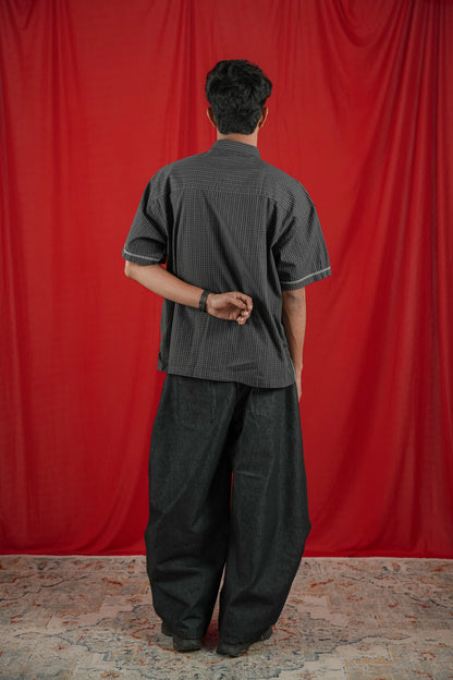 Outer Stitch Halfsleeve Shirt