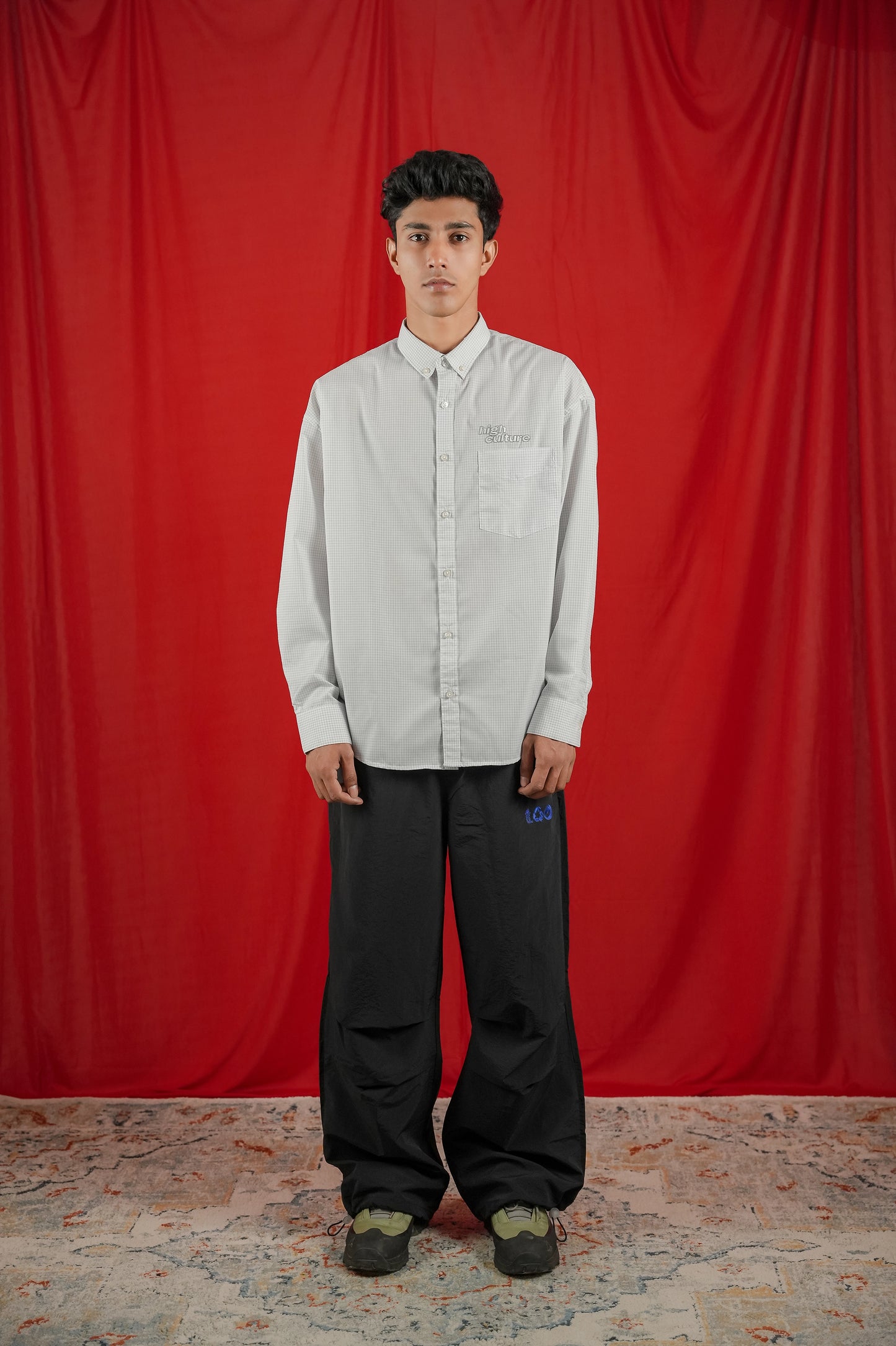 High Culture Micro Check Shirt