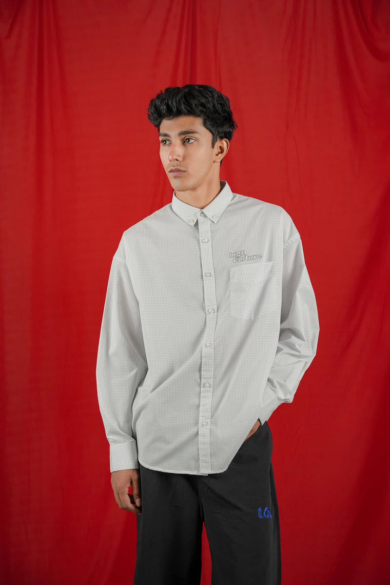 High Culture Micro Check Shirt
