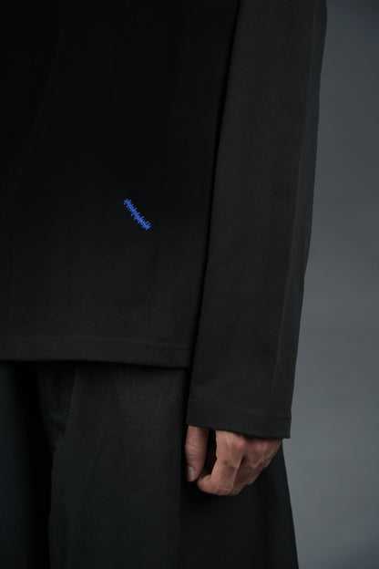 Neck Label Black T-Shirt