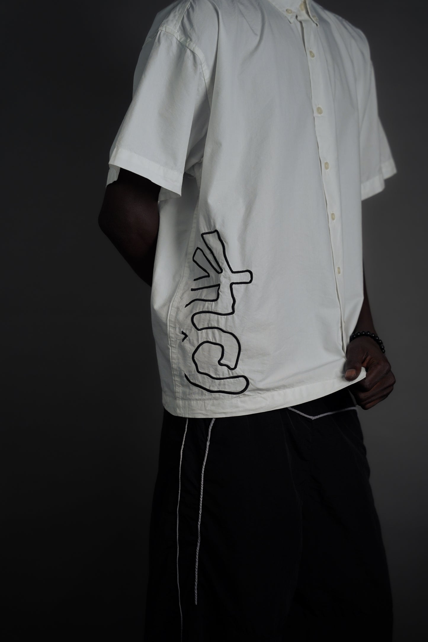High Embroidered Shirt