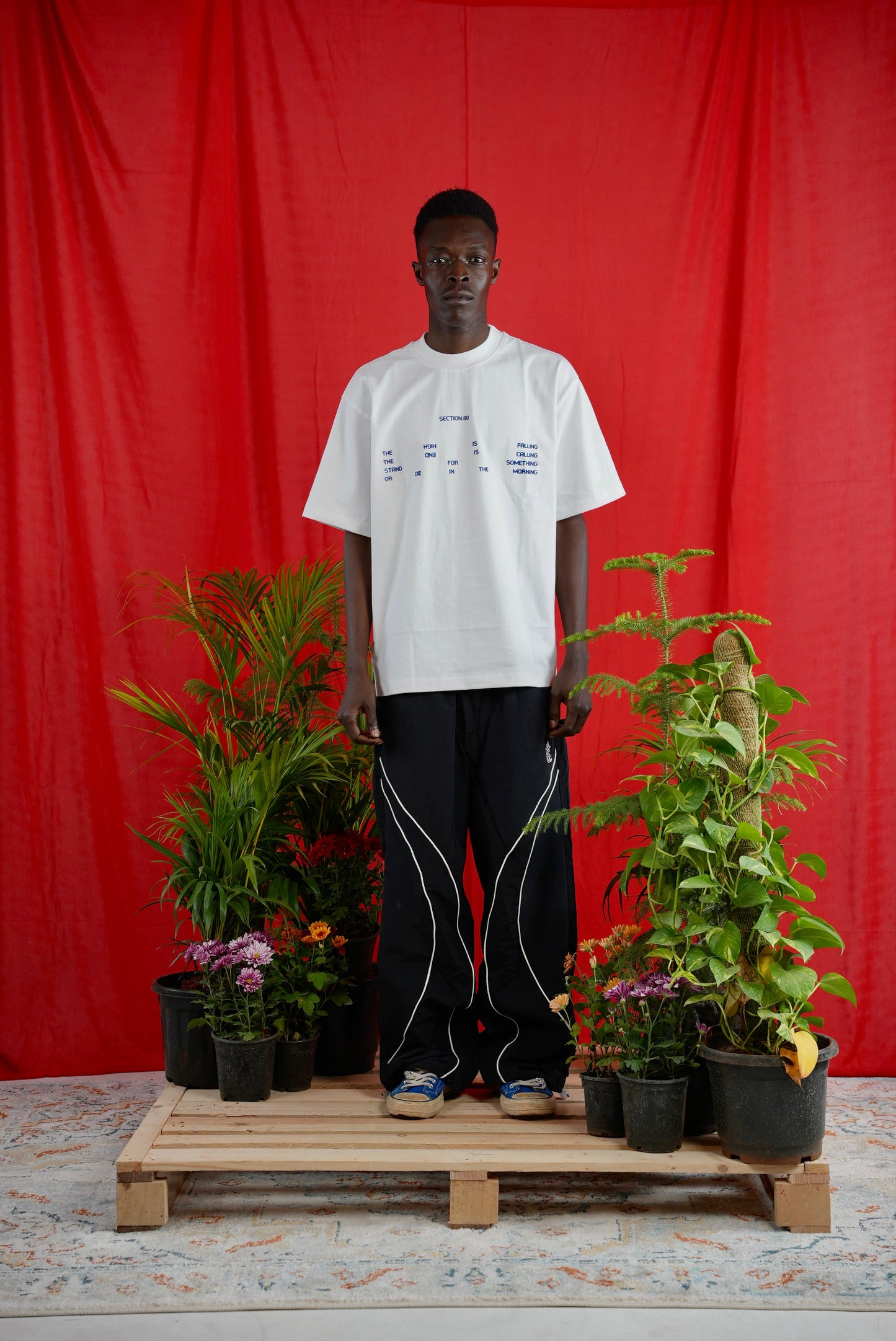 SECTION .80 EMBROIDERED TSHIRT